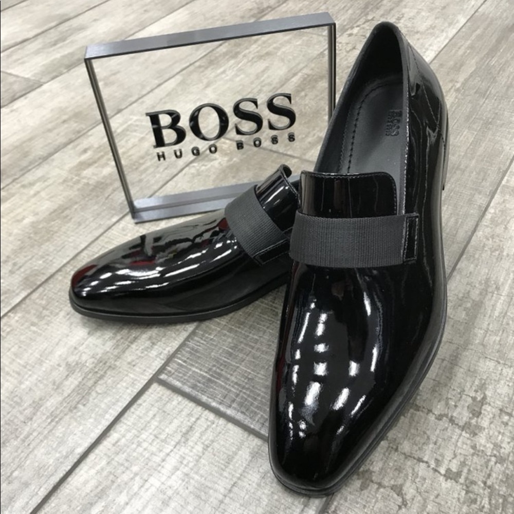 100% authentic Hugo Boss Highline Shoe in patent